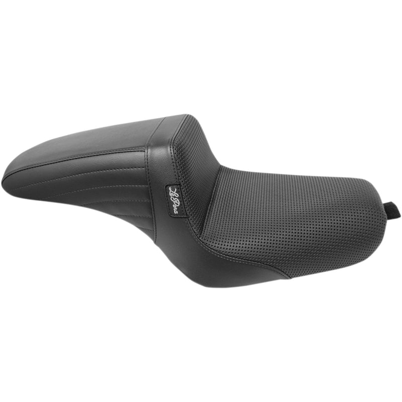 Le Pera KickFlip Seat for Harley 04-22 XL Sportster (excl. 07-09 XL Sportster) / Basketweave Black  - Customhoj