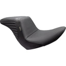 Le Pera KickFlip Up Front Seat for Harley 18-25 Softail Sport Glide & Low Rider / S / ST / Basketweave Black  - Customhoj