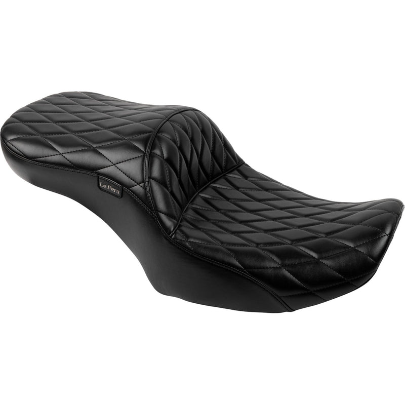 Le Pera Maverick Seat for Harley 24-25 Touring Road Glide / Street Glide / Diamond Black / Without backrest  - Customhoj