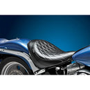 Le Pera Sanora Sport Solo Seat for Harley 07-17 Softail Fat Boy / Diamond Black  - Customhoj
