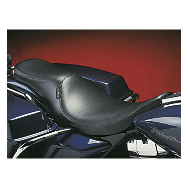 Le Pera Silhouette 2-Up Seat for Harley 02-07 Touring Electra Glide / Road Glide / Black  - Customhoj