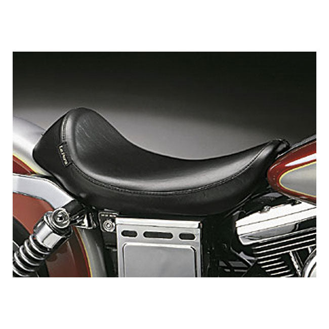 Le Pera Silhouette Deluxe Solo Seat for Harley 06-17 Dyna / Black  - Customhoj