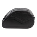 Ledrie Reinforced Rigid Leather 54L Motorcycle Saddlebag Set  - Customhoj