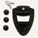 Longride Racer 12.5L Click-On Motorcycle Saddlebag  - Customhoj