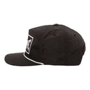 Loser Machine Too Hard Hat Cap Black  - Customhoj
