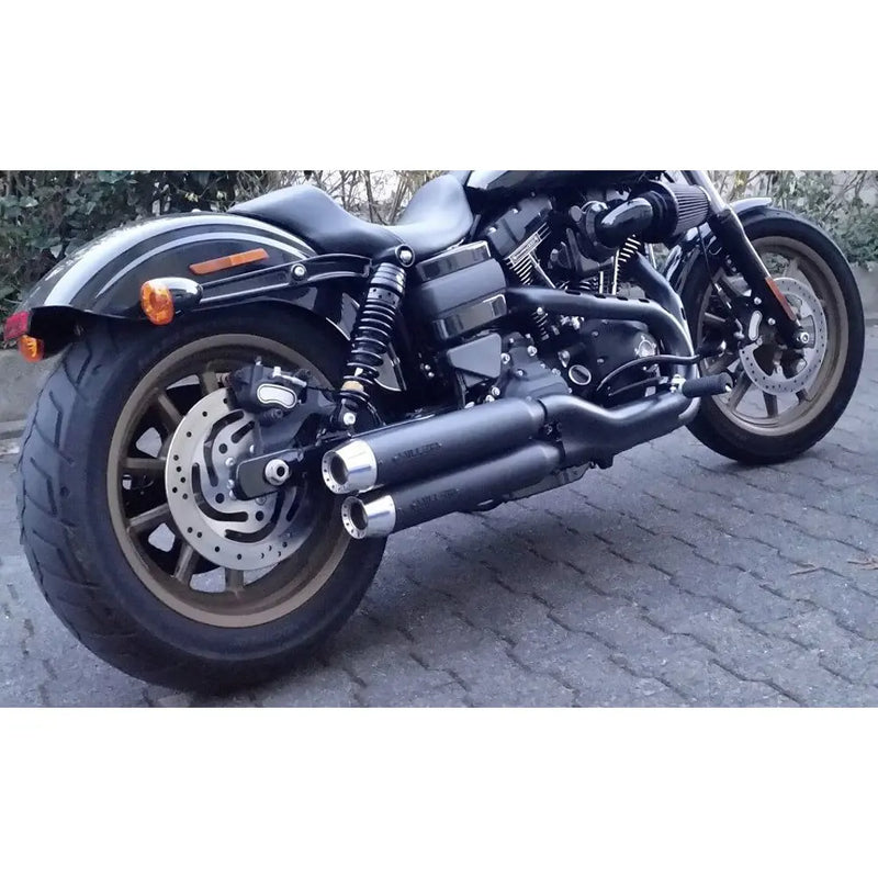 Miller Dakota Euro 3 Marmitte Slip-On per Harley