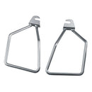 MCS Easy On/Off Chrome Saddlebag Support Kit for Harley 86-17 Softail (excl. Fat Boy with stock style exhaust)  - Customhoj