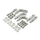 MCS Floorboard Brackets 41-64 FL with steel primary Floorboard Mounting Bracket Kit for Harley Customhoj