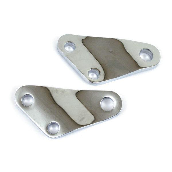 MCS Footpeg Brackets 77-L81 FLHS; 77-81 FX (Excl. FXR) Passenger Peg Brackets for Harley Customhoj