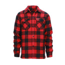 MCS Shirt Red/Black / M Lumberjack Flannel Shirt Checkered Customhoj