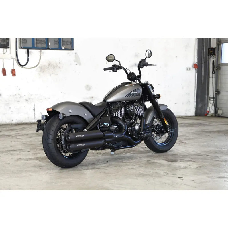 Miller Omaha Euro 5 Silenziatori Slip-On per Indian