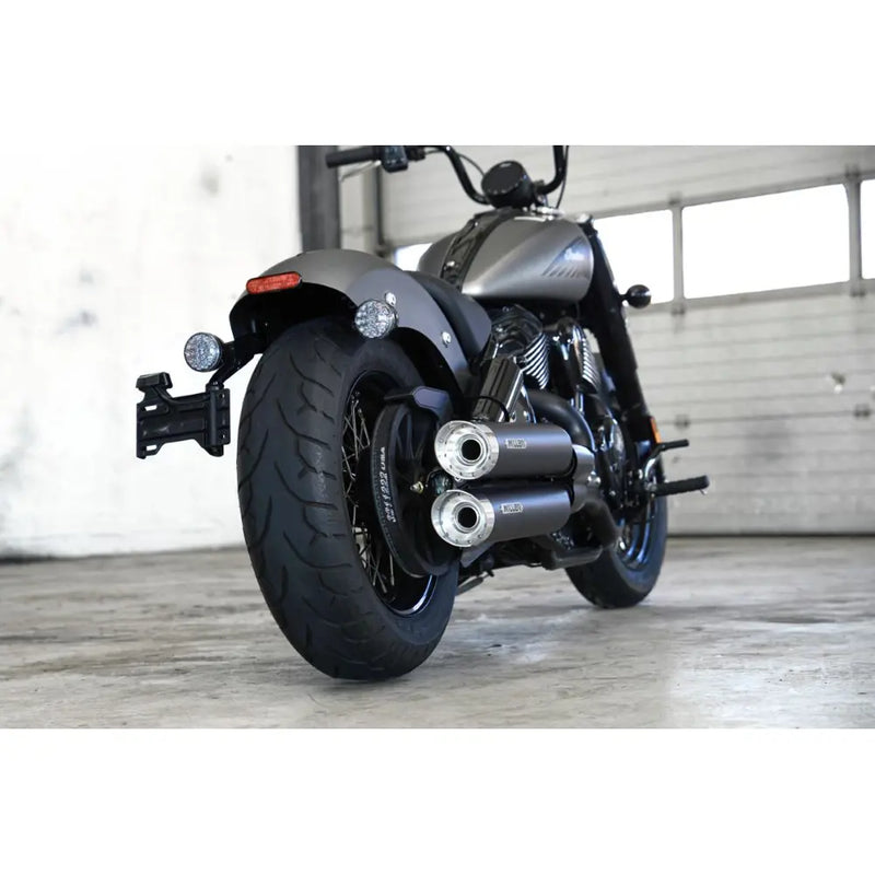 Miller Omaha Euro 5 Silenziatori Slip-On per Indian
