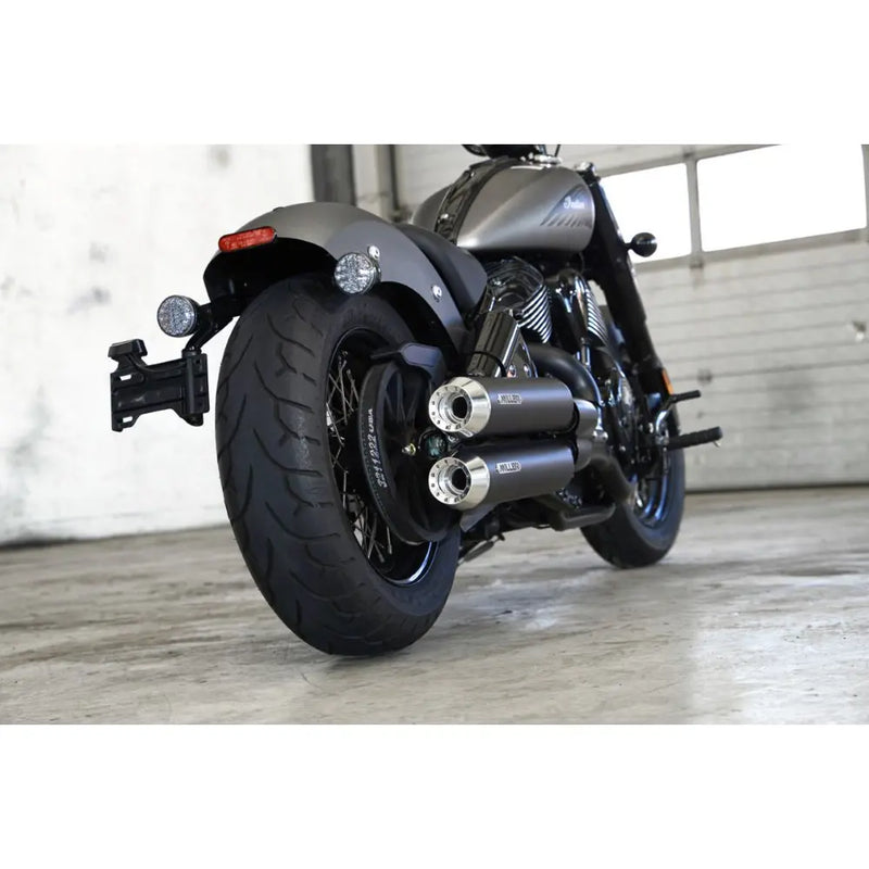 Miller Omaha Euro 5 Silenziatori Slip-On per Indian