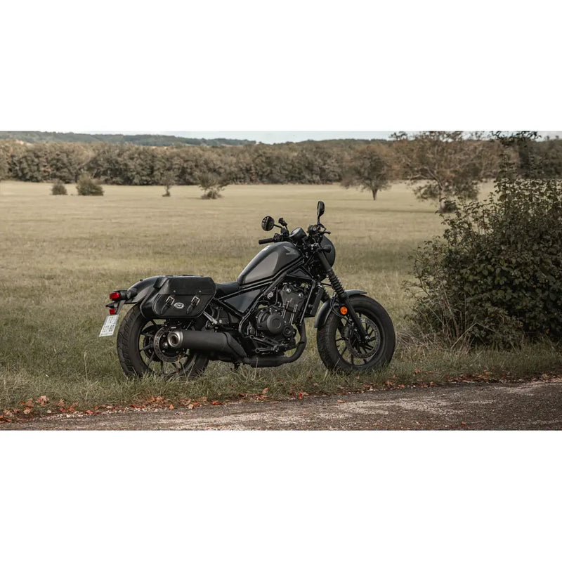 Longride Modello 149 Set di borse laterali per moto Click-On da 27 litri