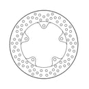 Moto-Master Brake Disc Aprilia RS 660 20-22 Moto-Master Halo Rear Brake Disc for Aprilia Customhoj