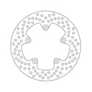 Moto-Master Brake Disc Ducati 749 / R / S 02-07 Moto-Master Halo Rear Brake Disc for Ducati Customhoj