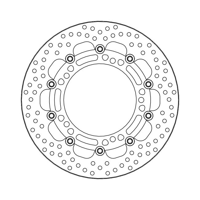 Moto-Master Brake Disc Kawasaki Ninja 400 18-21 Moto-Master Halo Front Right Brake Disc for Kawasaki Customhoj