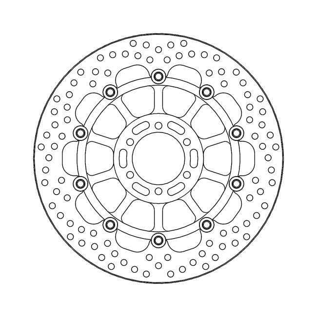 Moto-Master Brake Disc KTM 950 Supermoto 05-07 Moto-Master Halo Front Right Brake Disc for KTM Customhoj