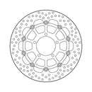 Moto-Master Brake Disc Triumph Daytona 675 13-17 Moto-Master Halo Front Left Brake Disc for Triumph Customhoj