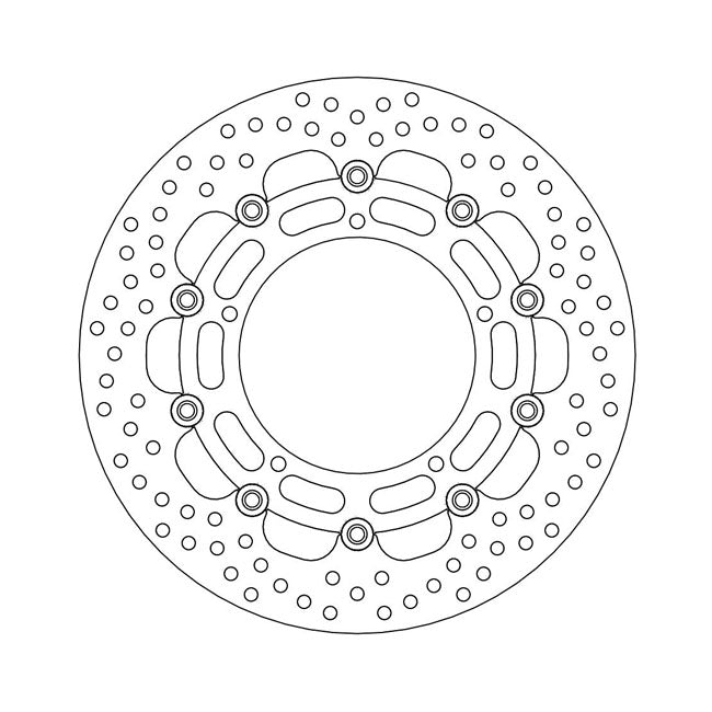 Moto-Master Brake Disc Yamaha Fazer 800 10-16 Moto-Master Halo Front Right Brake Disc for Yamaha Customhoj