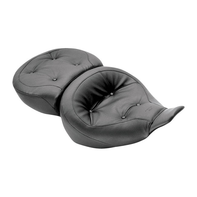 Mustang Standard Touring 2-Up Seat for Harley 91-96 Touring Electra Glide / Tour Glide / Regal  - Customhoj