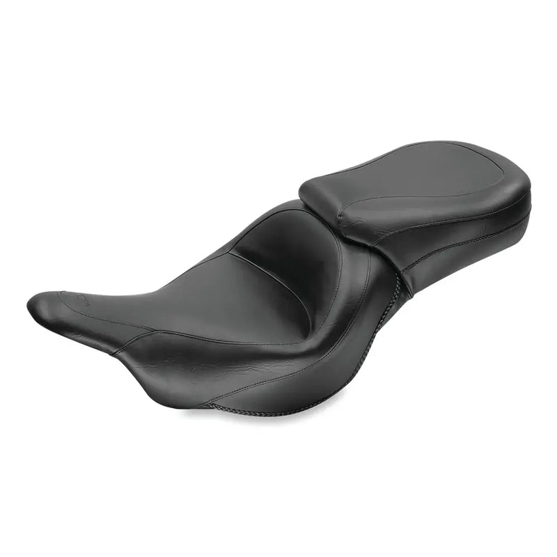 Mustang Standard Touring 2-Up Seat for Kawasaki 09-25 Vulcan Voyager / Nomad / Plain / Without backrest  - Customhoj
