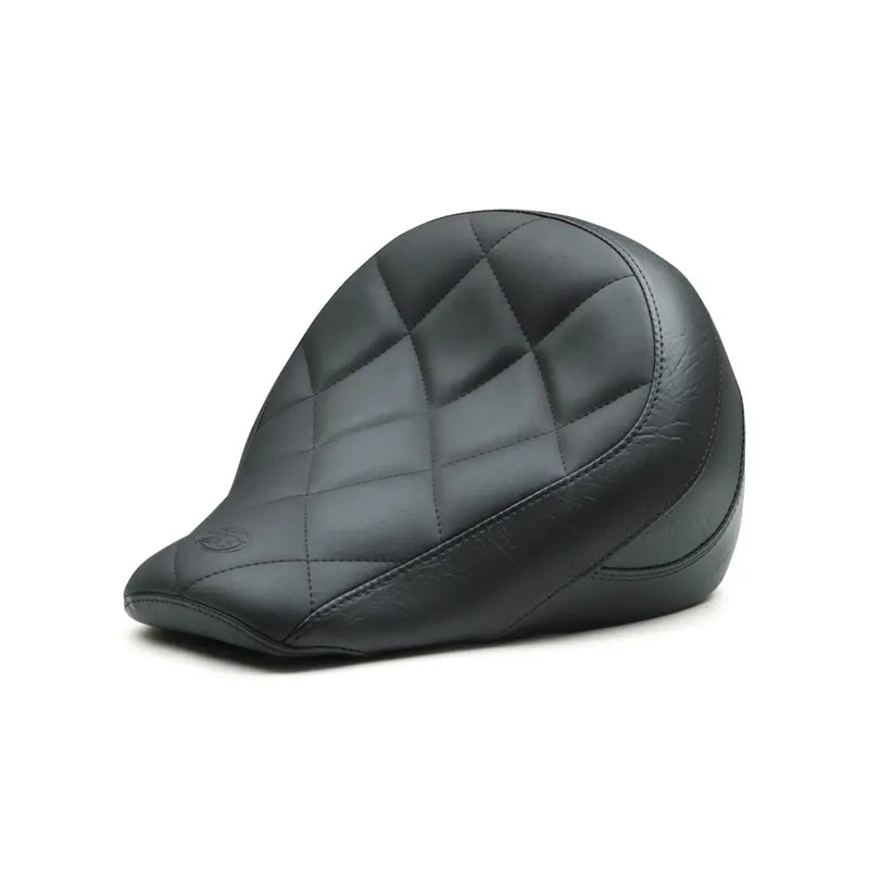 Mustang Standard Touring Solo Seat for Indian 18-24 Indian Scout Bobber / Black / Diamond / Without backrest  - Customhoj