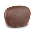 Mustang Touring Sissy Bar Pad for Harley 97-25 Touring (excl. 23-25 CVO; 24-25 Road Glide / Street Glide) / Plain / Distressed Brown / 30,5 x 23 cm (12" x 9")  - Customhoj