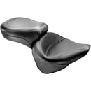 Mustang Wide Touring 2-Up Seat for Harley 84-99 Softail / Plain  - Customhoj