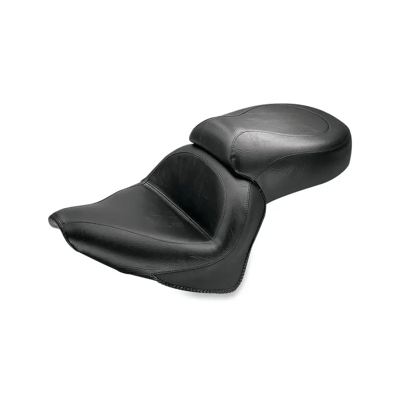 Mustang Wide Touring 2-Up Seat for Honda 99-08 VTX 600 Shadow / Plain / Without backrest  - Customhoj