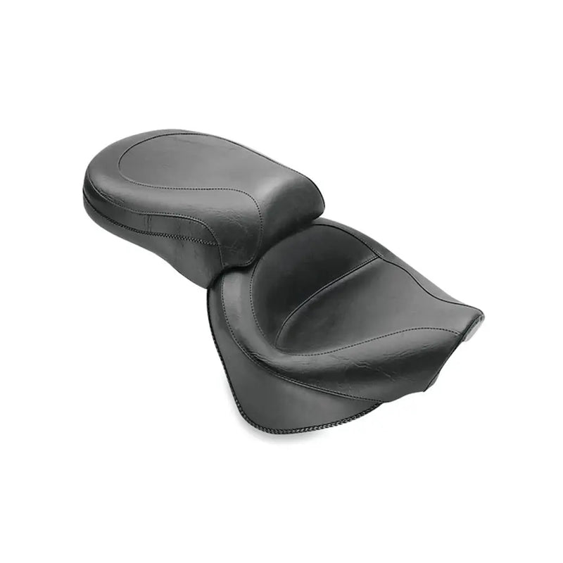 Mustang Wide Touring 2-Up Seat for Yamaha 00-09 Dragstar XVS 1100 Classic / Plain / Without backrest  - Customhoj