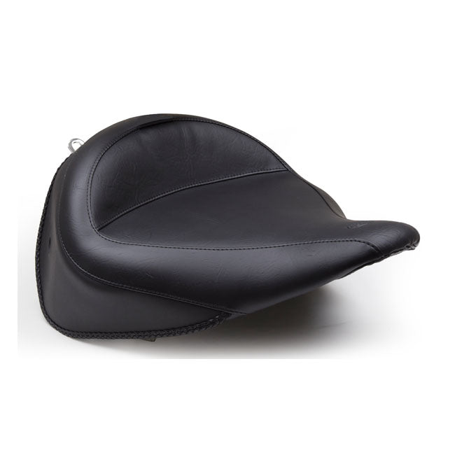 Mustang Wide Touring Solo Seat for Harley  - Customhoj