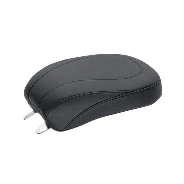 Mustang Wide Tripper Passenger Seat for Harley 00-05 Softail Standard / Springer / Heritage / Black / Plain  - Customhoj
