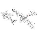 Oil Pump Parts Diagram Exploded View for 54-76 Harley Sportster 24) 57-E72 XL. Spring, check valve. Replaces OEM: 26364-57