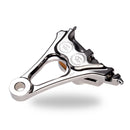 Performance Machine Brake Caliper 87-99 Softail in custom applications (excl. 200mm rear tire models) / Chrome Performance Machine 4-piston One Piece Rear Brake Caliper for Harley Customhoj