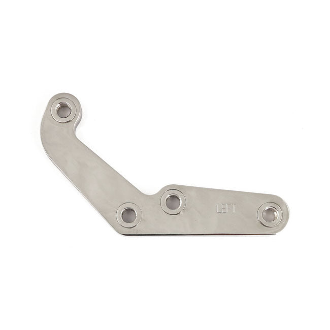 Performance Machine Caliper Mount 84-99 Softail (excl. Springers) / Front Left / Chrome Performance Machine Vintage Brake Caliper Front Bracket 11.5" for Harley Customhoj