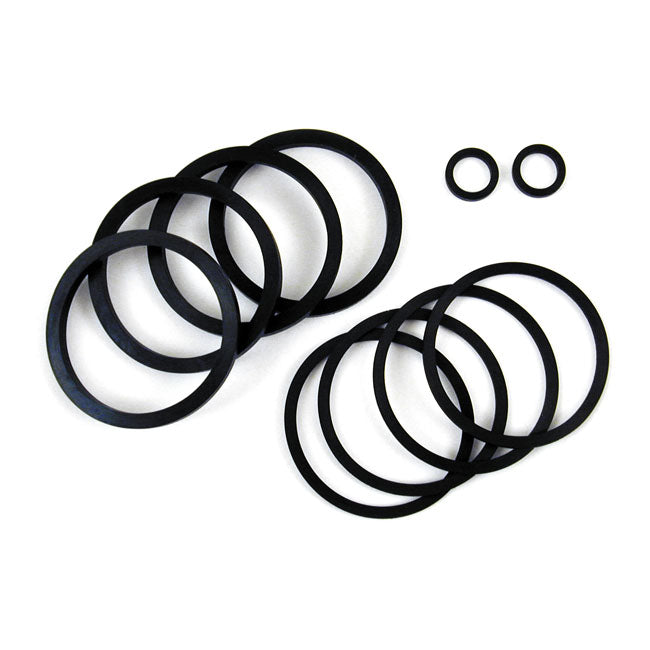 Rear Brake Caliper Seal Kit for Harley 00-07 Big Twin (1 kit for 4 pistons) (Replaces OEM: 44315-00)