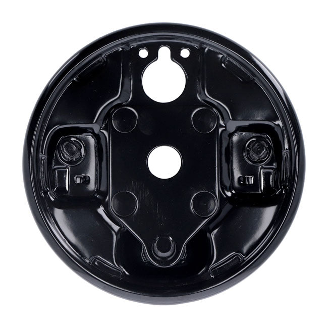 Rear Hydraulic Brake Backing Plate for Harley 63-72 Big Twin (Replaces 41650-63) / Black