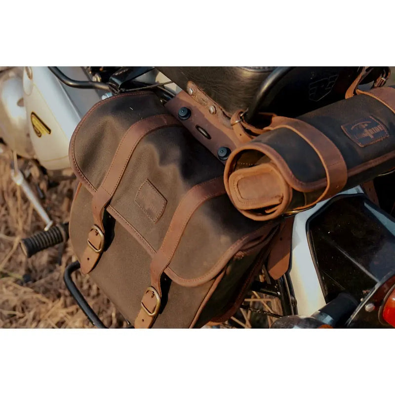 Longride Set di borse laterali universali da 18 litri per moto