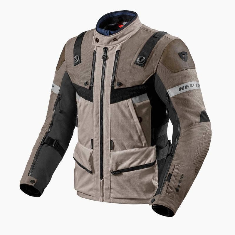 REV'IT! Defender 3 GTX Motorcycle Jacket Sand/Black / S