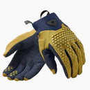 REV'IT! Massif Motorcycle Gloves Ocher Yellow / S