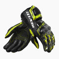 REV'IT! Quantum 2 Motorcycle Gloves Neon Yellow/Black / S