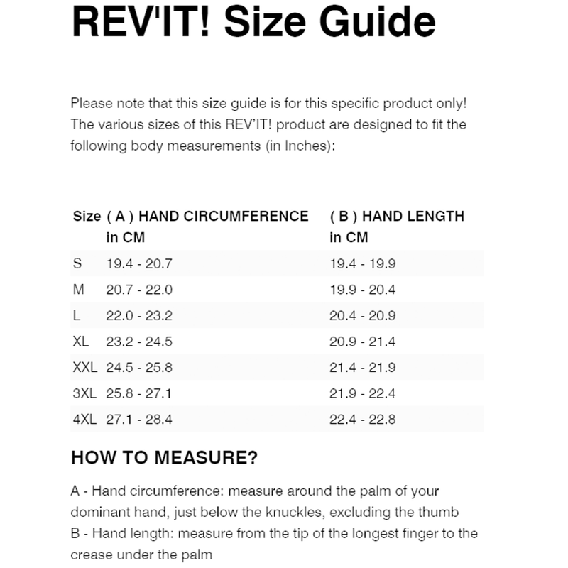 REV'IT! Summit 4 H2O Motorcycle Gloves