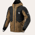 REV'IT! Tectonic H2O Motorcycle Jacket Black/Brown / S  - Customhoj