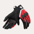 REV'IT! Veloz Ladies Motorcycle Gloves Black/Red / XS  - Customhoj