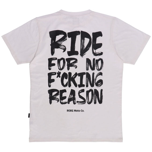 Roeg Kane Plain T-Shirt White / S  - Customhoj