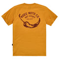 Roeg Pepper T-Shirt Ochre / S  - Customhoj