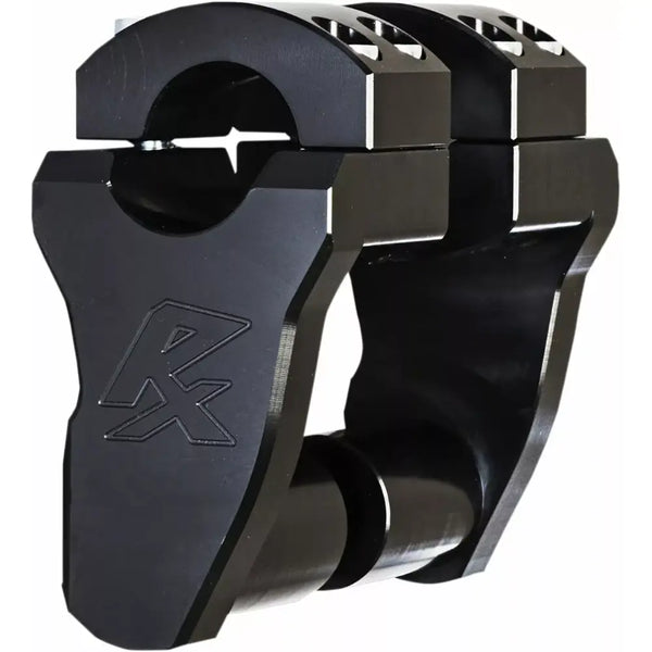 Rox Speed FX V-Twin Patriot Series Pivoting Handlebar Risers Black / 2" (5.1cm)