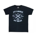 Rusty Pistons Garage T-Shirt Black / S