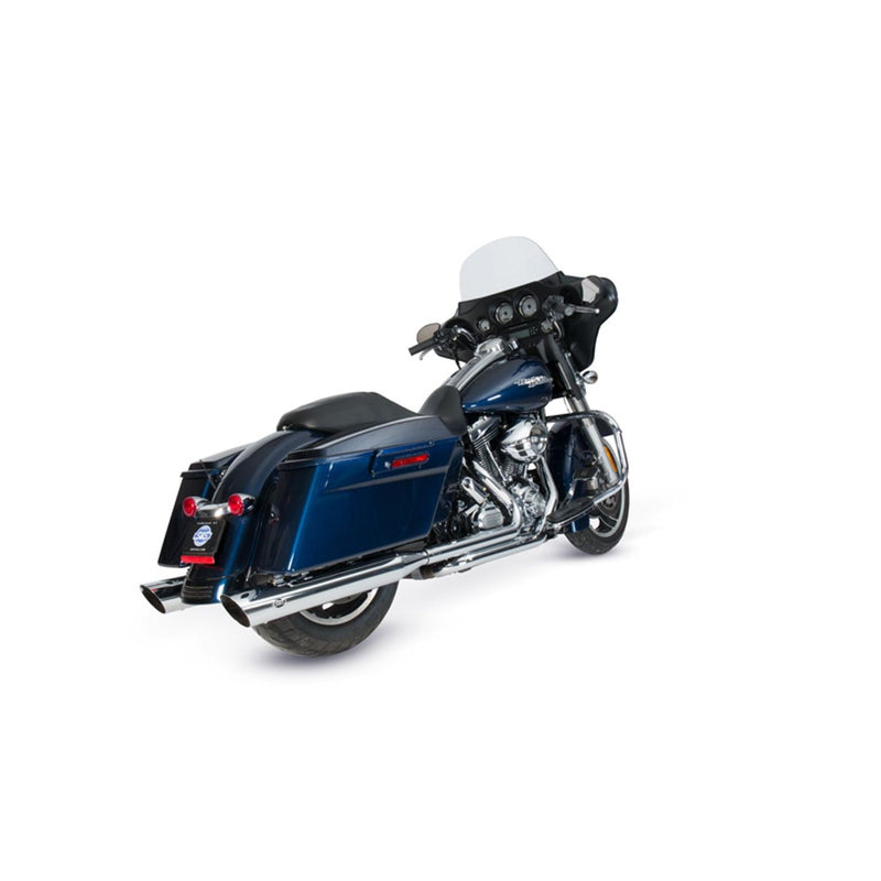 S&S 4" Slash Cut Slip-On Mufflers for Harley